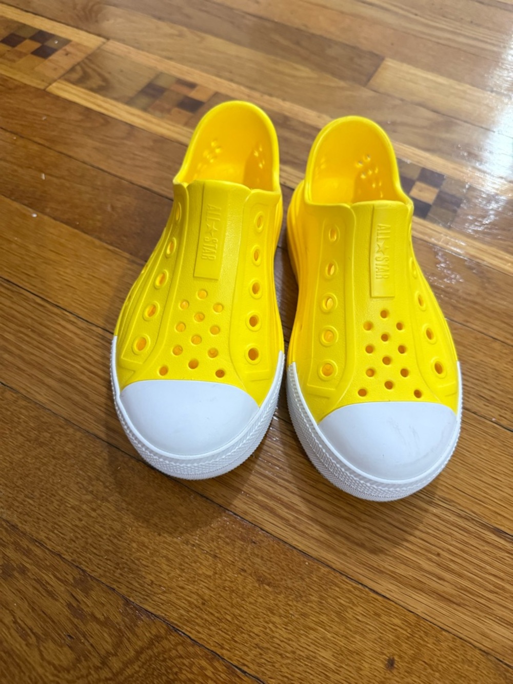 Converse Chuck Taylor All Star Play Lite CX  Slip-On Kids Shoes - Bright Yellow